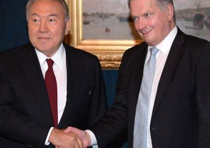Принципы внешней политики Казахстана и Финляндии очень схожи - Назарбаев