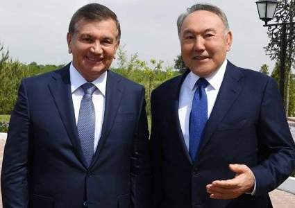 Назарбаев и Мирзиеев подтвердили договоренность о проведении в 2019 году рабочей встречи глав государств Центральной Азии в Ташкенте