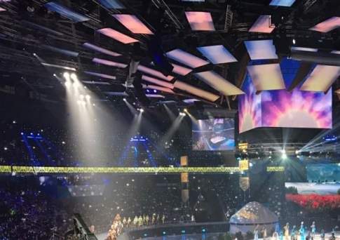 Торжественная церемония открытия 28-й всемирной зимней Универсиады-2017 проходит в Алматы