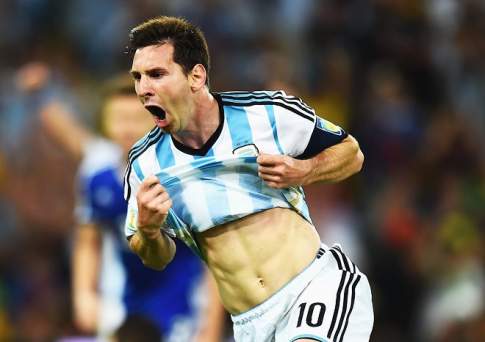 Аргентина стартовала с победы над Боснией на ЧМ по футболу в Бразилии