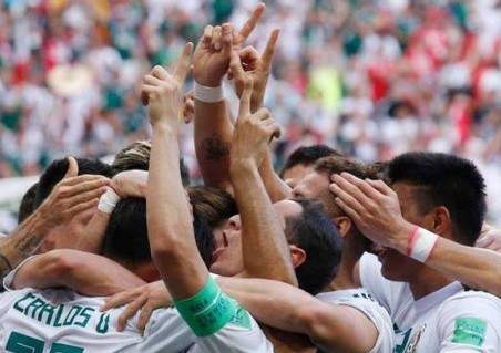 Сборная Мексики одержала победу над командой Южной Кореи на чемпионате мира-2018