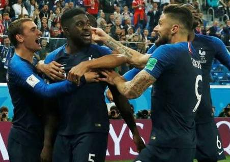 Сборная Франции победила Бельгию и вышла в финал чемпионата мира-2018 по футболу