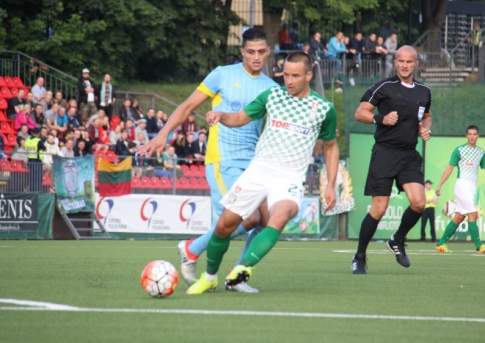 «Астана» сыграла вничью с литовским «Жальгирисом» в квалификации Лиги чемпионов по футболу