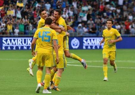  «Астана» победила польскую «Легию» в лиге чемпионов по футболу