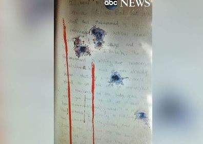 В США опубликовано письмо «бостонского террориста» Джохара Царнаева