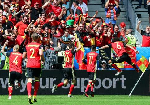 Сборная Бельгии победила Ирландию в матче второго тура группового раунда Евро-2016