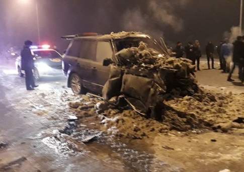 Смертельное ДТП с участием грузовика и внедорожника произошло в Алматы