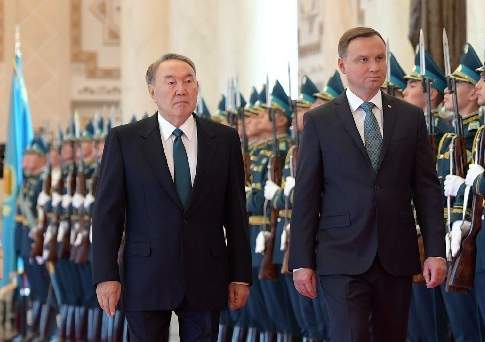 Анджей ДУДА - Нурсултану Назарбаеву: Я ваш партнёр!