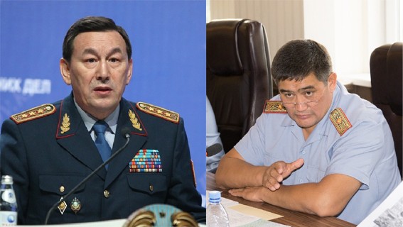 Калмуханбет КАСЫМОВ (слева) и Серик КУДЕБАЕВ, вы готовы подать в отставку?