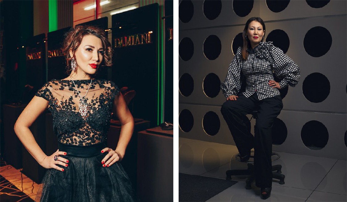 Диана Азимова (слева) и Джамиля Аимбетова-Токмади.