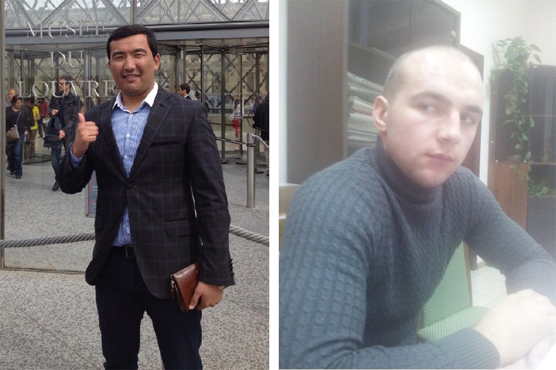 Ерлан ЕЛЬТУЗЕРОВ (слева) и Андрей УСЕНКО.