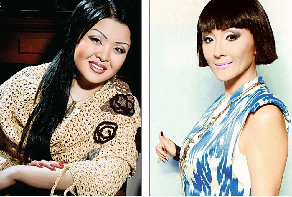 Жадыра САХИЕВА (слева) и Меруерт ТУСИПБАЕВА.