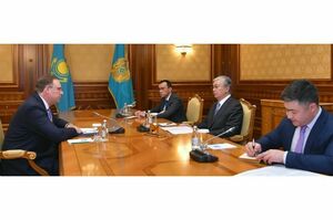 Касым-Жомарт Токаев принял директора представительства Фонда имени Конрада Аденауэра в РК