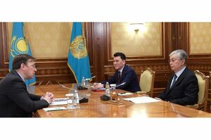 Касым-Жомарт Токаев принял члена Нацсовета общественного доверия Михаила Дорофеева