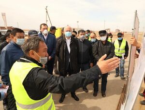 Роман Скляр проинспектировал ход реализации инфраструктурных проектов в Атырауской области