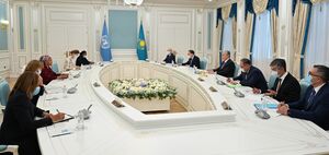 Президент Казахстана принял первого заместителя Генерального секретаря ООН