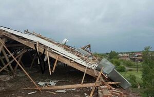 В школах и жилых домах сорвало крыши в Акмолинской области