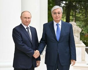 В Сочи началась встреча президентов Казахстана и России