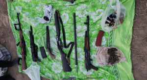 Два схрона оружия и боеприпасов нашли в Шымкенте