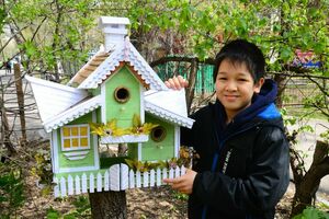 Особняк для синичек
