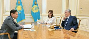 Токаев принял председателя «Казахфильм» Азамата Сатыбалды