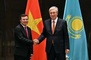 Касым-Жомарт Токаев принял председателя совета директоров компании Petrovietnam Хоанг Куок Выонга