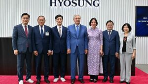 Президент посетил производственную площадку компании Hyosung Financial System Vina