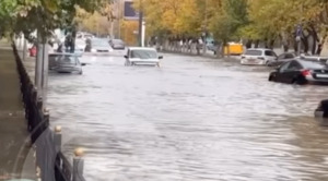 Караганду затопило из-за сильного ливня