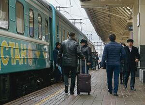 Новый год в поезде