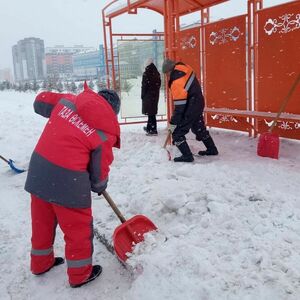Главное, чтобы не лопату!