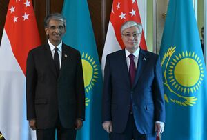 Токаев принял генерального директора Temasek Holdings Дилхана Пиллэя