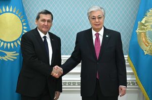 Токаев принял  министра иностранных дел Туркменистана