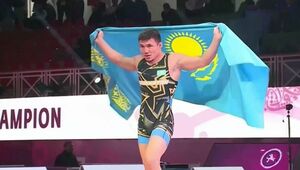 Казахстанец Нуркожа Кайпанов стал чемпионом Азии по вольной борьбе
