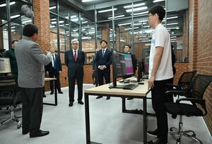 Глава государства посетил Yessenov Technopark