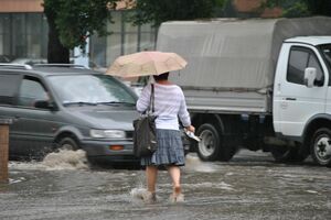 Гроза ожидается в воскресенье в Астане, в Алматы и Шымкенте облачно