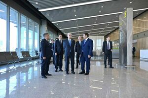 Токаев посетил новый терминал международного аэропорта «Қорқыт Ата»