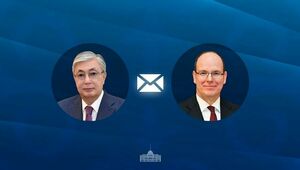 Токаев поздравил князя Монако с Национальным днем