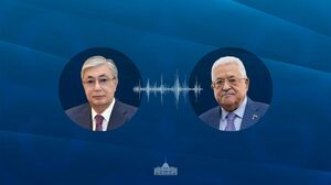 Токаев провел переговоры с президентом Палестины