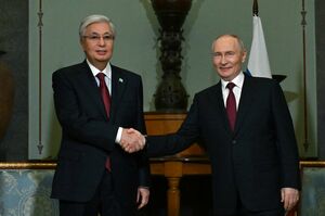 Глава государства провел встречу с Президентом Российской Федерации