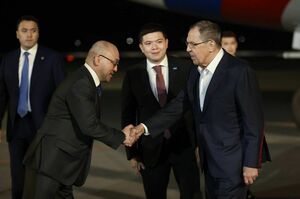 В Астану с рабочим визитом прибыл Сергей Лавров