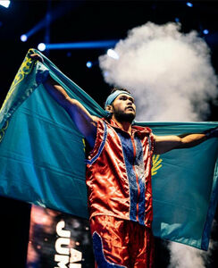 Боксер Алмат Джуманов стал чемпионом WBC Latino Silver