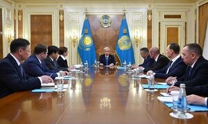 Президент провел совещание с аппаратом Совета безопасности