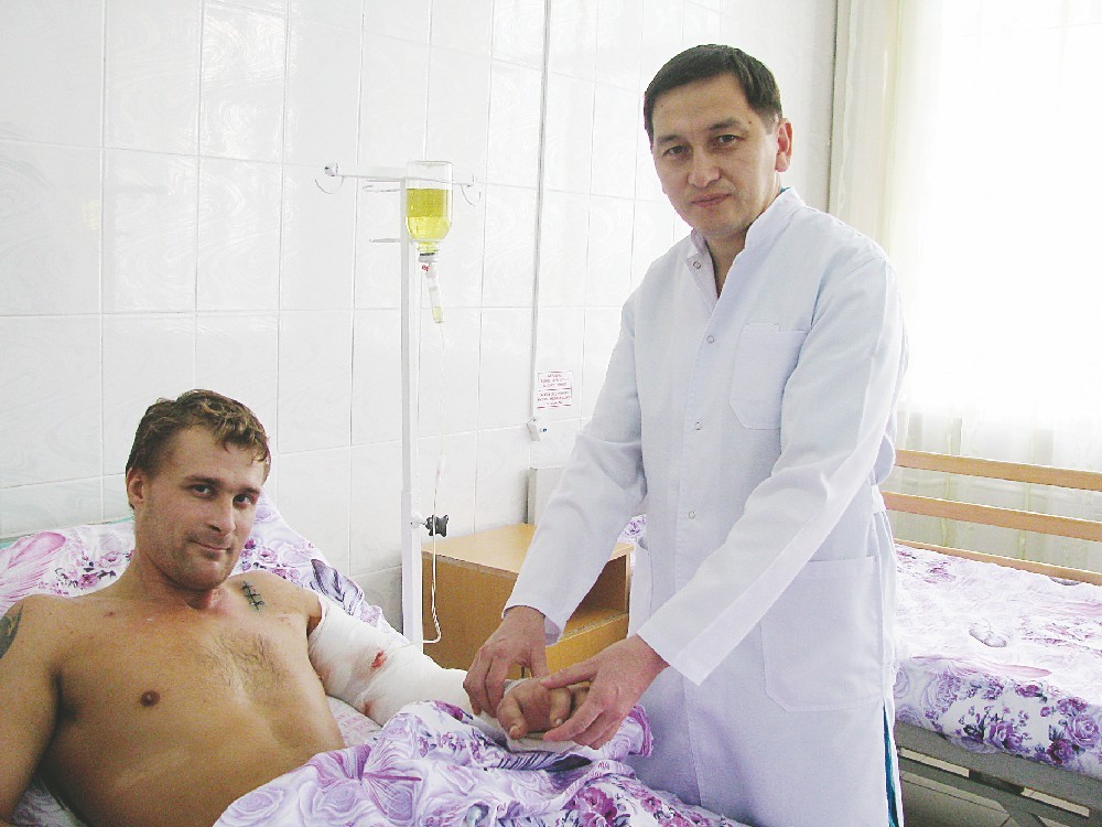 Андрей ГОРЕГЛЯД и Даурен АХМЕТОВ.