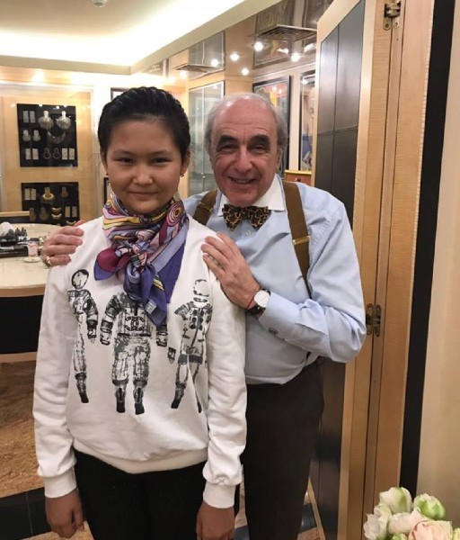 Бибисара АСАУБАЕВА и Александр ДОБРОВИНСКИЙ.