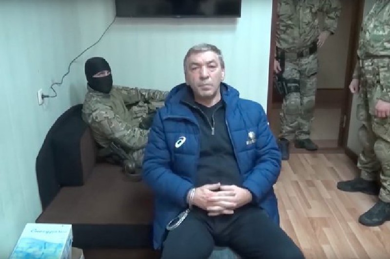 Врио председателя правительства Дагестана Абдусамад ГАМИДОВ (51 год) во время задержания.