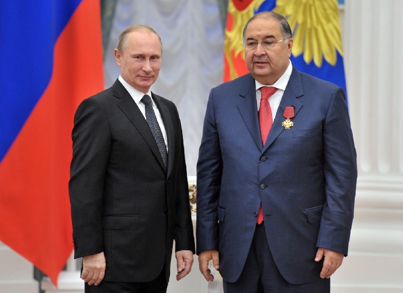 Владимир ПУТИН и Алишер УСМАНОВ.