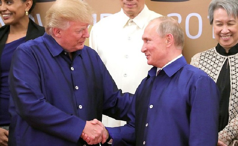 Дональд ТРАМП - Владимиру ПУТИНУ: ну, давай пободаемся!