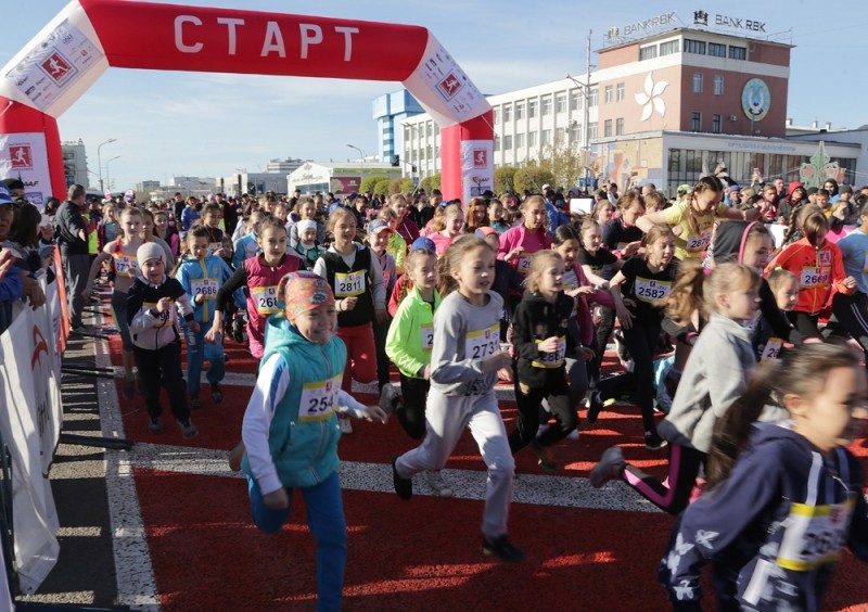 Стартуют все: от мала до велика.