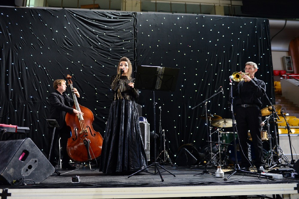 Выступает Александр Kleo Jazz Band.