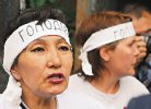 Участники голодовки: Будем воевать!